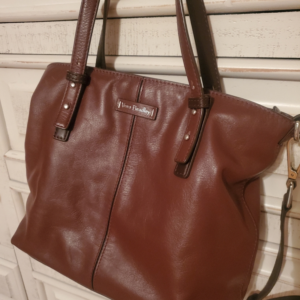 Vera Bradley leather purse